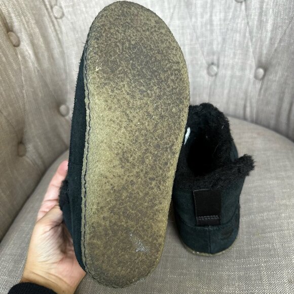 Sorel Nakiska Boot Womens Sz 8.5 Black Slip on Low Winter Snow Ankle Bootie - Picture 10 of 10